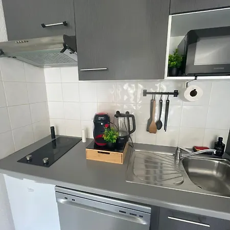 O Doux Sejour - Parking, Netflix, Terrasse 公寓 *